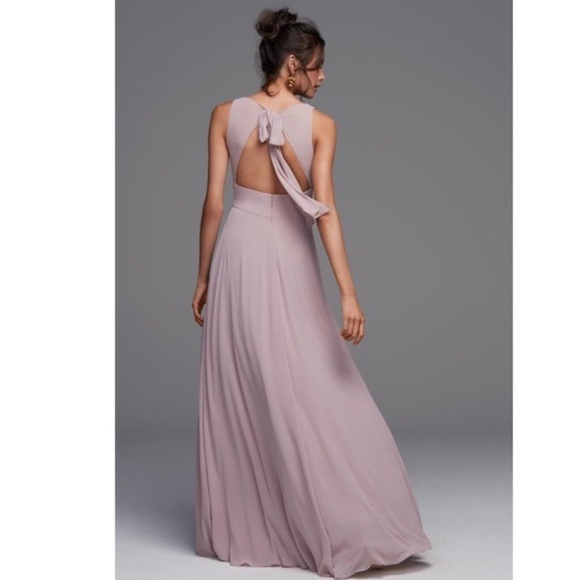 Watters & Watters Cameo (4503) Bridesmaid Dress in Mink Size 6 - Picture 13 of 15